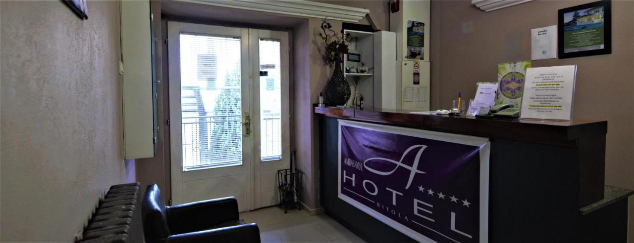 Hotel Ambasador Bitola Bagian luar foto